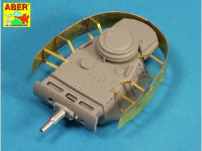 Turret skirts for PzKpfw III 