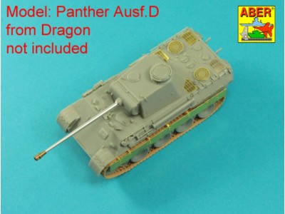 Panther, Ausf.A/D- Grilles 