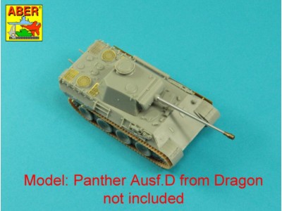 Panther, Ausf.A/D- Grilles 
