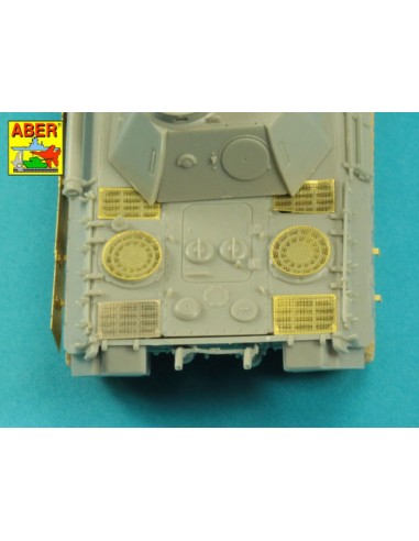 Panther, Ausf.A/D- Grilles 