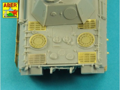 Panther, Ausf.A/D- Grilles 
