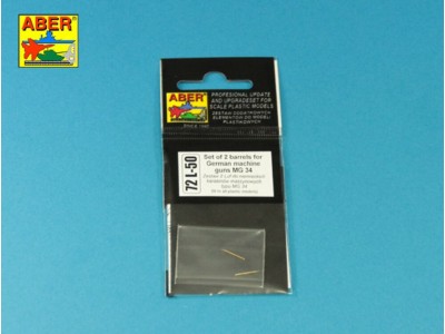 Set of 2 barrels for German machine guns MG34 