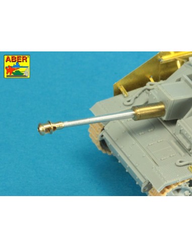 German StuK.40 L/48 7,5 cm Bartel with middle model muzzle brake for StuG. III Ausf.G late & StuG. IV - early 