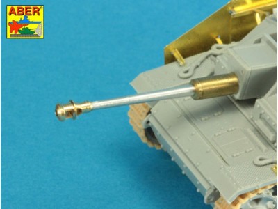 German StuK.40 L/48 7,5 cm Bartel with middle model muzzle brake for StuG. III Ausf.G late & StuG. IV - early 