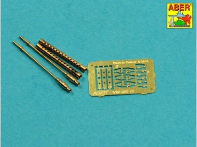 Set of 2 barrels for German 7,92 mm MG 17aircraft machine guns 