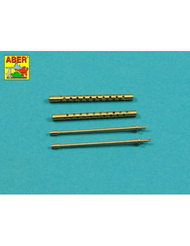 Set of 2  cal .50 (12,7mm) standard barrels for US aircraft machine guns Browning M2 