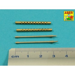Set of 2  cal .50 (12,7mm) standard barrels for US aircraft machine guns Browning M2  2