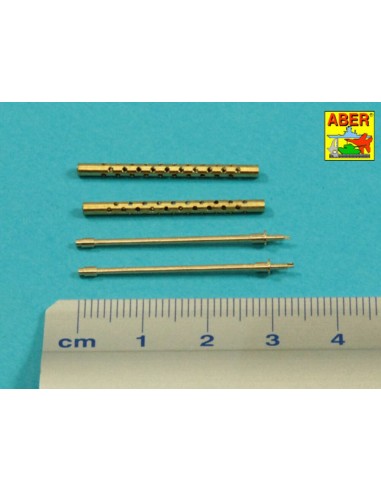 Set of 2  cal .50 (12,7mm) standard barrels for US aircraft machine guns Browning M2 