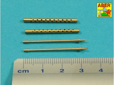 Set of 2  cal .50 (12,7mm) standard barrels for US aircraft machine guns Browning M2 
