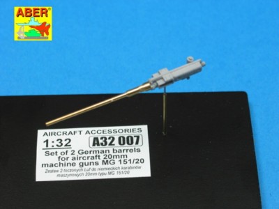 2 barrels for MG 151/20 