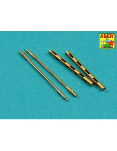 Set of 2  barrels for British Browning .303 aircraft machine guns without flash hiders 