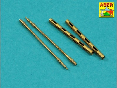 Set of 2  barrels for British Browning .303 aircraft machine guns without flash hiders 