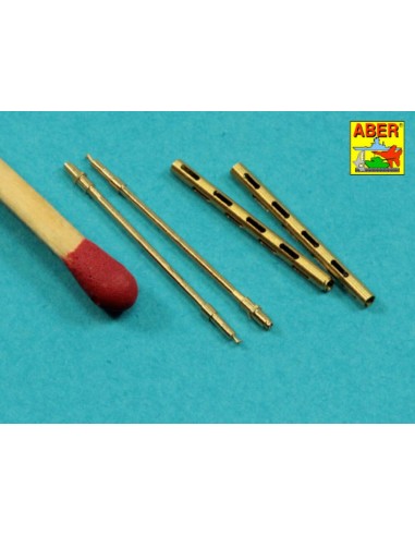 Set of 2  barrels for British Browning .303 aircraft machine guns without flash hiders 