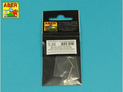 Set of 2  barrels for British Browning .303 aircraft machine guns without flash hiders 