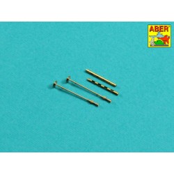 Set of 2  barrels for British Browning .303 aircraft machine guns with  flash hiders 