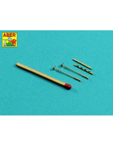 Set of 2  barrels for British Browning .303 aircraft machine guns with  flash hiders 