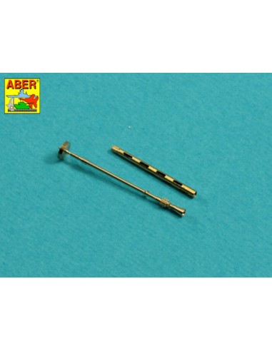 Set of 2  barrels for British Browning .303 aircraft machine guns with  flash hiders 