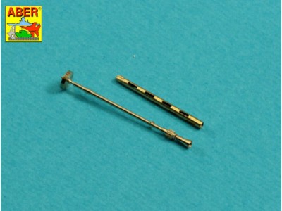 Set of 2  barrels for British Browning .303 aircraft machine guns with  flash hiders 
