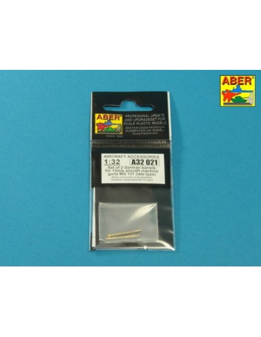 Set of 2 barrels for German 13mm aircraft machine guns MG 131 (late type) 