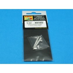 2 barrels for Hispano 20mm for Spitfire  2