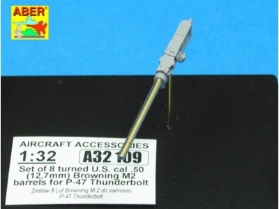 8 Browning M2 barrels for P-47 Thunderbolt 