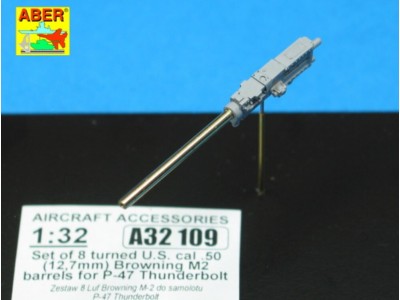8 Browning M2 barrels for P-47 Thunderbolt 