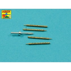 Armament for U.S. fighter Lockheed P-38 F/G Lighting: 1 x 20mm & 4x 12,7mm gun barrels 