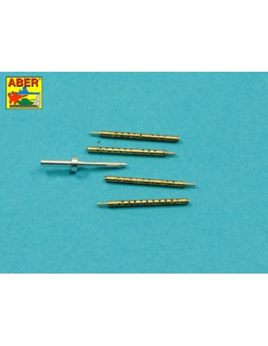 Armament for U.S. fighter Lockheed P-38 F/G Lighting: 1 x 20mm & 4x 12,7mm gun barrels 