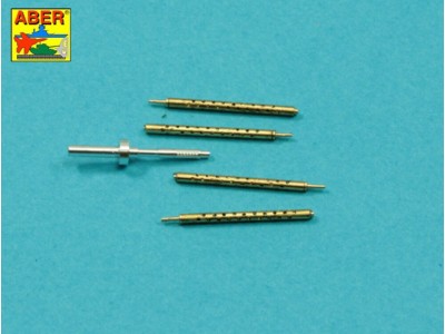 Armament for U.S. fighter Lockheed P-38 F/G Lighting: 1 x 20mm & 4x 12,7mm gun barrels 