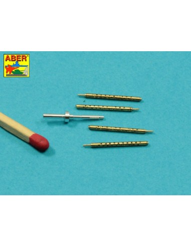Armament for U.S. fighter Lockheed P-38 F/G Lighting: 1 x 20mm & 4x 12,7mm gun barrels 