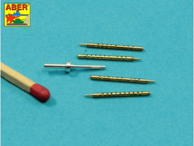 Armament for U.S. fighter Lockheed P-38 F/G Lighting: 1 x 20mm & 4x 12,7mm gun barrels 