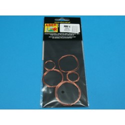 Wires set (diameter 0,2; 0,3; 0,4; 0,5; 0,6 mm, lenght 1m each)  2