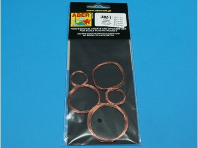 Wires set (diameter 0,2; 0,3; 0,4; 0,5; 0,6 mm, lenght 1m each) 