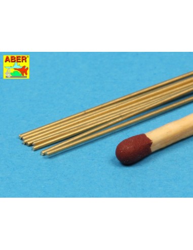 Brass  round rods 0,6mm 