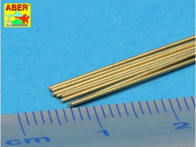 Brass  round rods 0,6mm 
