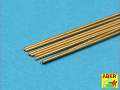 Brass  round rods 0,6mm 