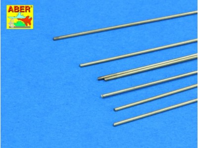 Brass round rods 0,7mm length 250mm x7pcs 