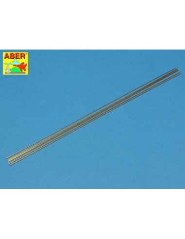Brass round rods 0,8mm length 250mm x6pcs 