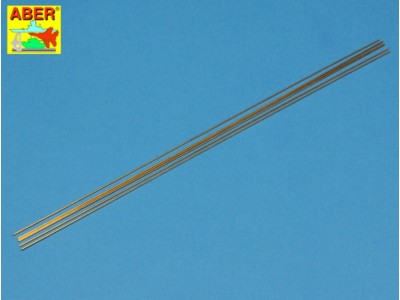 Brass round rods 0,8mm length 250mm x6pcs 