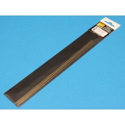 Brass  round rods 1,0mm length 250mm x 5 pcs. 