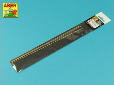 Brass  round rods ? 1,5mm length 245mm x 3 pcs. 