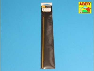 Brass Tubes 1,3x0,2mm lenght 250mm x 4 pcs. 
