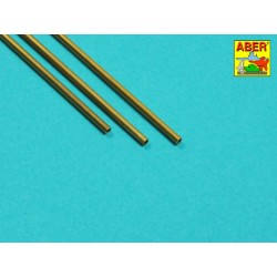 Brass Tubes 2,0 x 0,3mm lenght 250mm x 3 pcs.  2