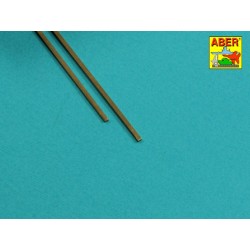 Brass flat rods 1,5x1,0 mm length 245mm x2 pcs.  2