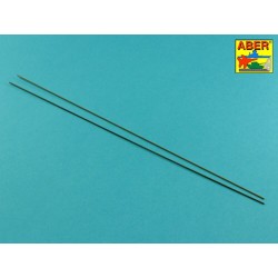 Brass  hexagonal rods 1,0mm length 245mm x2 pcs. 