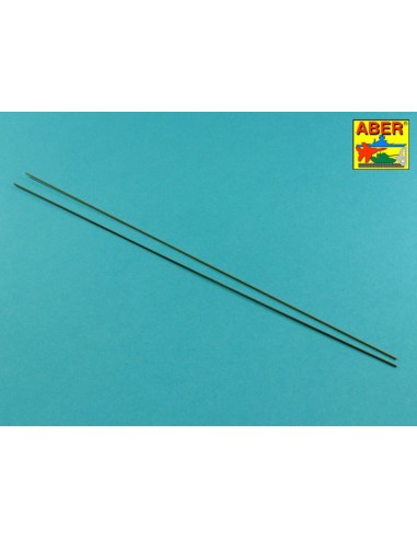Brass  hexagonal rods 1,0mm length 245mm x2 pcs. 