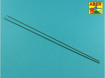 Brass  hexagonal rods 1,0mm length 245mm x2 pcs. 