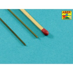 Brass  hexagonal rods 1,0mm length 245mm x2 pcs.  2