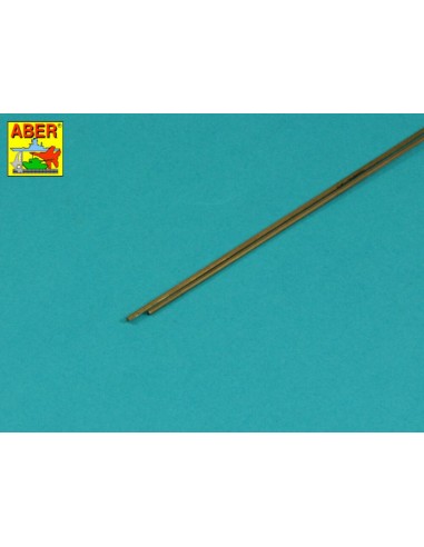 Brass  hexagonal rods 1,5mm length 245mm x2 pcs. 