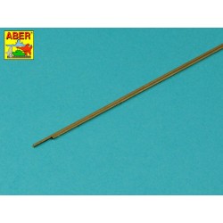 Brass  square rods 1,0mm length 245mm x2 pcs. 